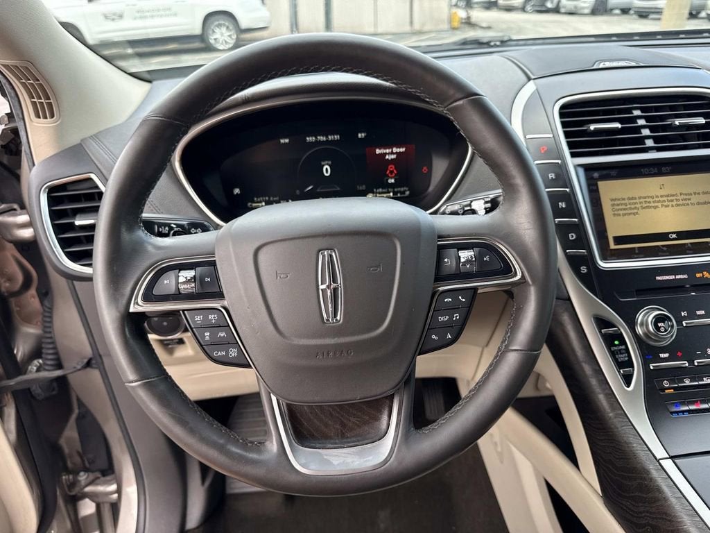 2019 Lincoln Nautilus Reserve