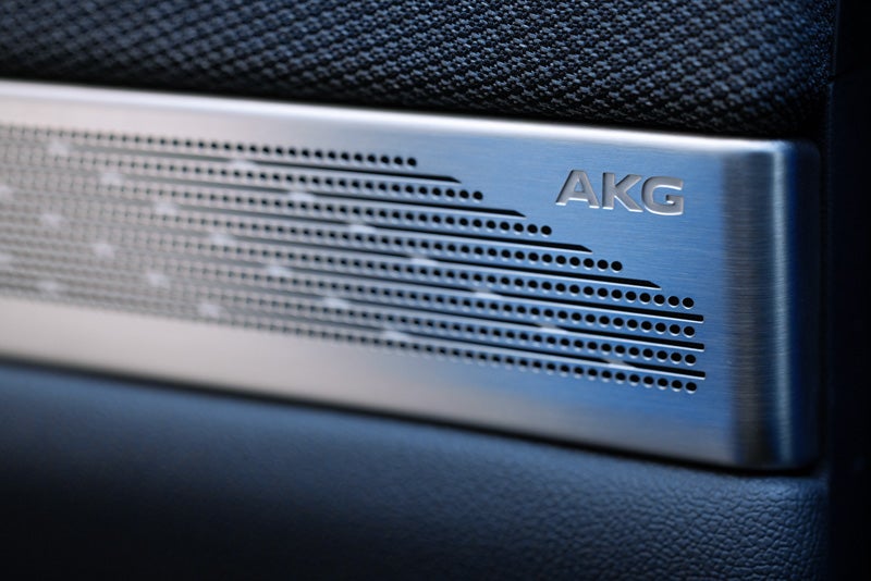 Close-up View of the AKG Studio Audio Speaker | Plaza Cadillac in Leesburg FL