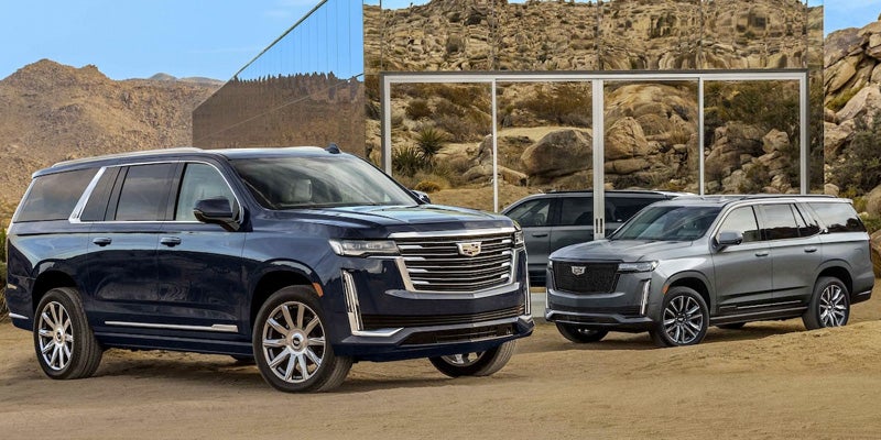 Cadillac Escalade ESV In Desert