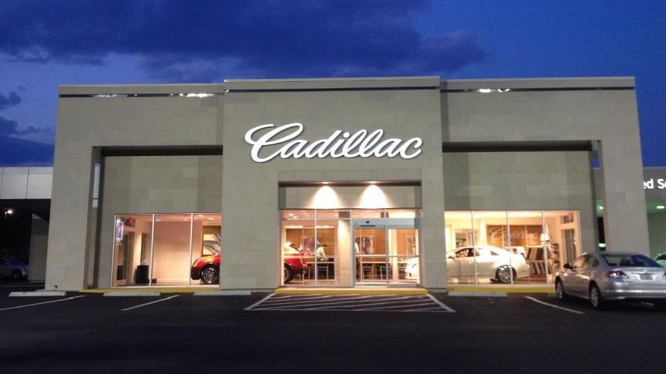 Plaza Cadillac dealership building