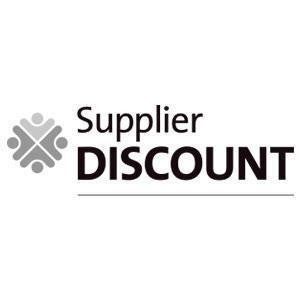 Supplier discount logo